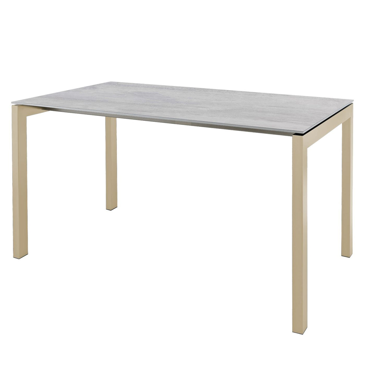 Schaffner Luzern table repas 220x100cm Sable Pastel 15 Déco Stromboli Clair db 