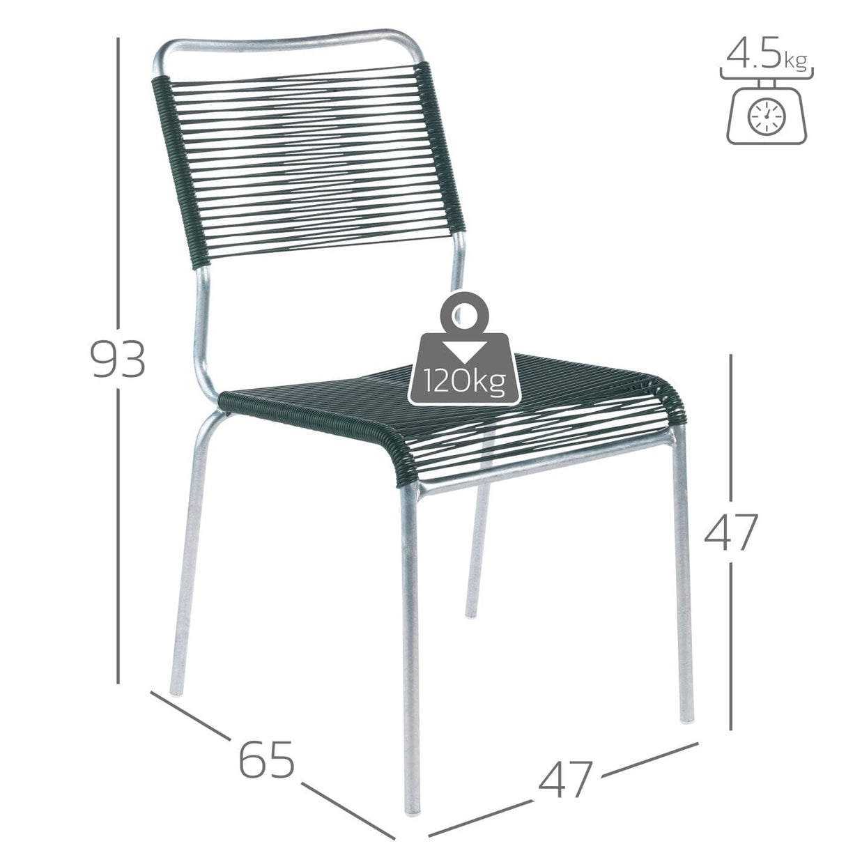 Schaffner Rigi chaise Spaghetti 