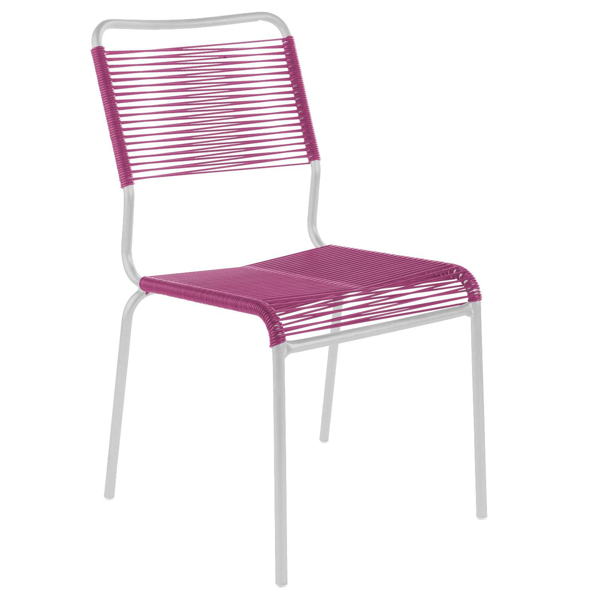 Schaffner Rigi chaise Spaghetti Blanc 90 Rose 41 