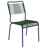 Schaffner Rigi chaise Spaghetti Bleu 53 Vert sapin 66 