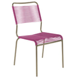 Schaffner Rigi chaise Spaghetti Champagne 85 Rose 41 