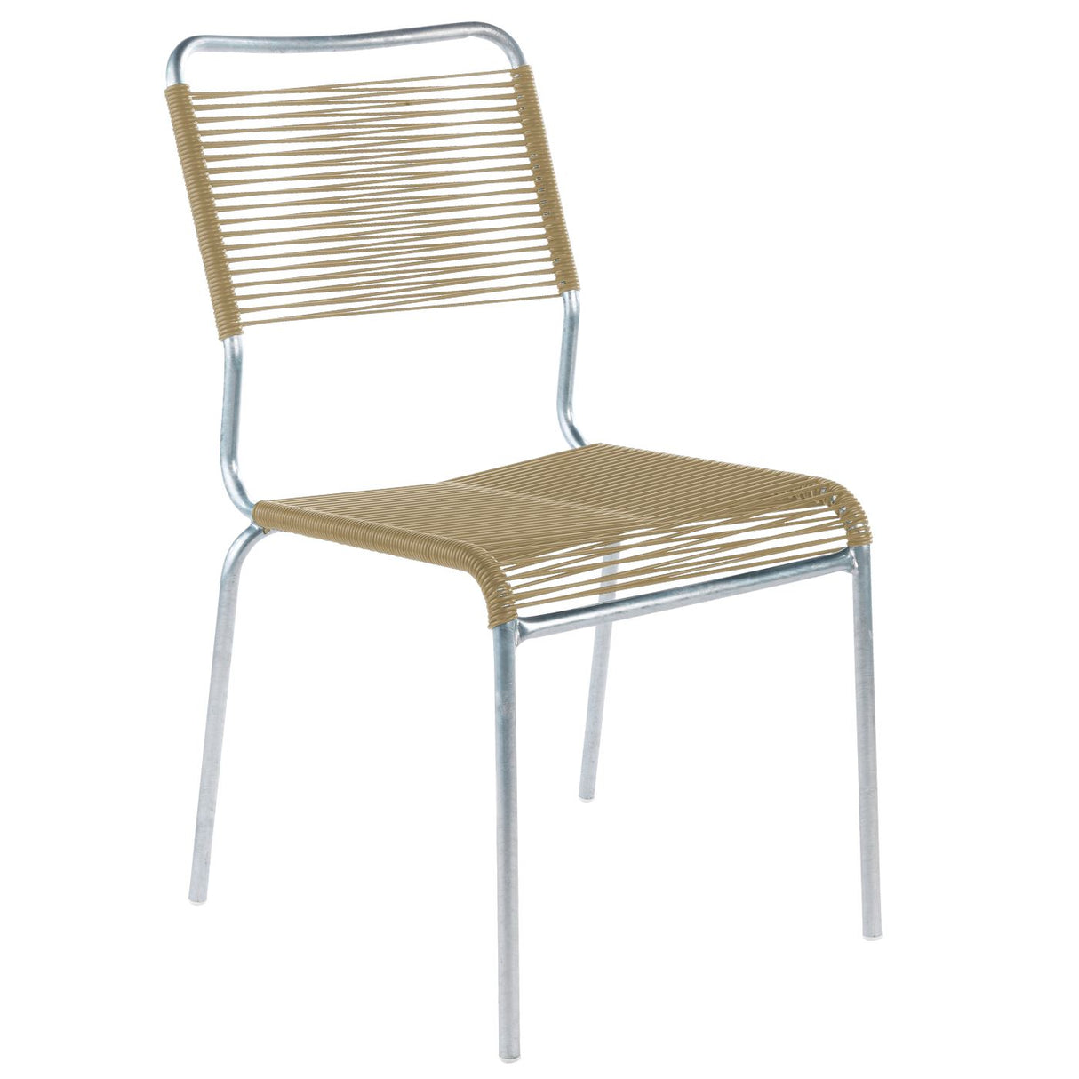 Schaffner Rigi chaise Spaghetti Galvanisé à chaud 02 Marron pastel 83 