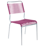 Schaffner Rigi chaise Spaghetti Galvanisé à chaud 02 Rose 41 