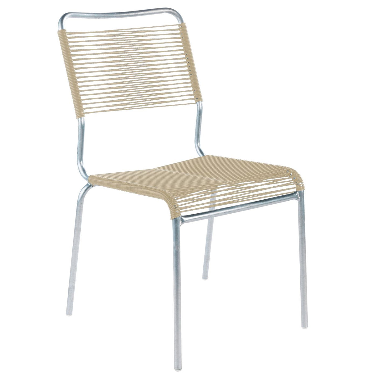 Schaffner Rigi chaise Spaghetti Galvanisé à chaud 02 Sable pastel 15 