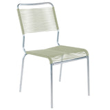 Schaffner Rigi chaise Spaghetti Galvanisé à chaud 02 Vert pastel 64 