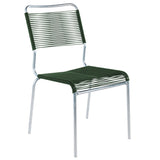 Schaffner Rigi chaise Spaghetti Galvanisé à chaud 02 Vert sapin 66 