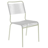 Schaffner Rigi chaise Spaghetti Vert Pastel 64 Blanc 90 