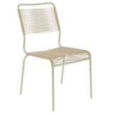 Schaffner Rigi chaise Spaghetti Vert Pastel 64 Sable pastel 15 