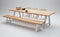 Vincent Sheppard Matteo Bench 265x40cm Teak Top 